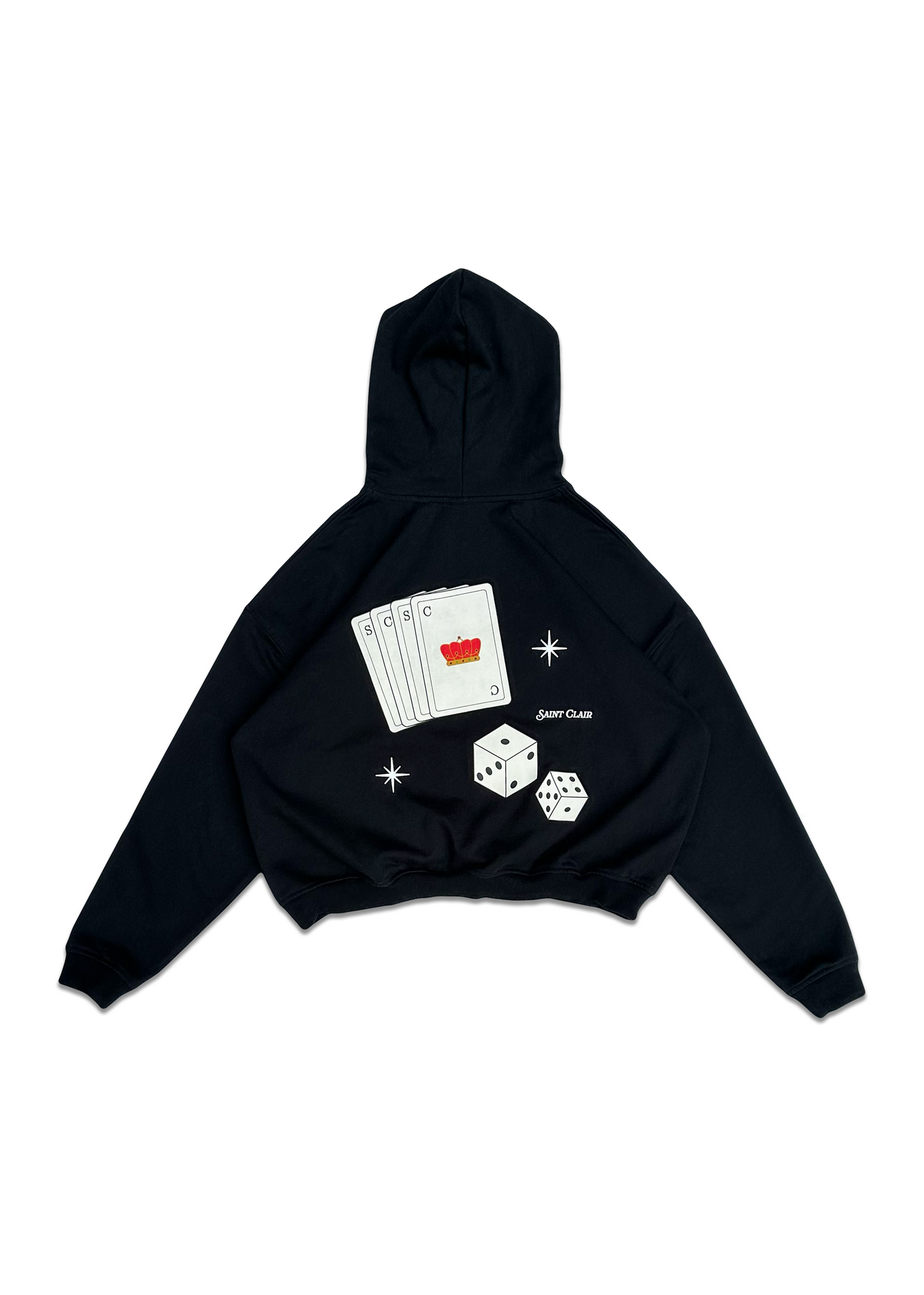 CASINO HOODIE - BLACK