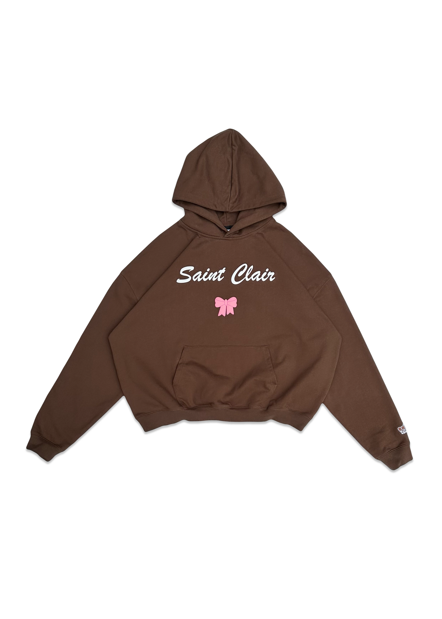 COQUETTE HOODIE - BROWN