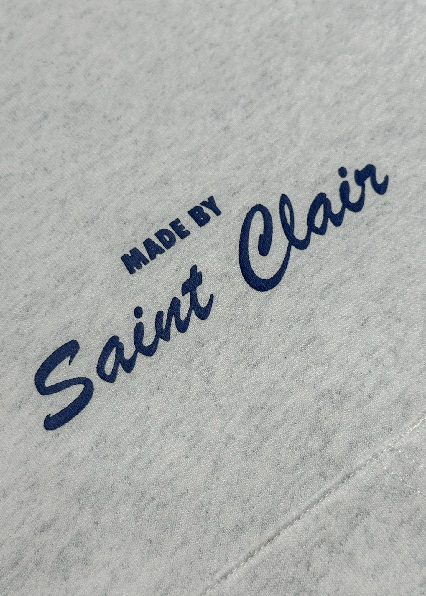 MADE BY SAINT CLAIR HOODIE - LIGHT GREY