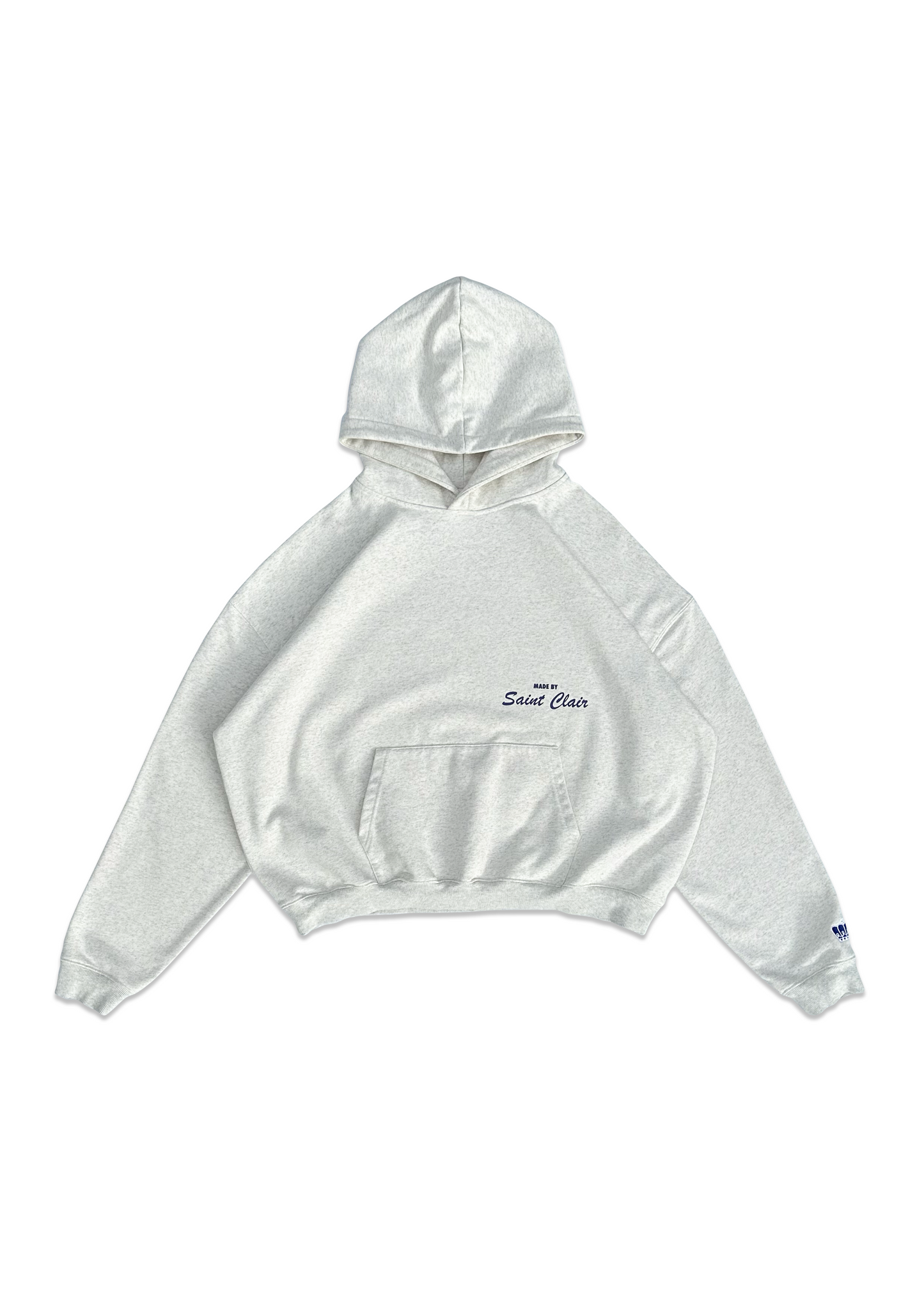 MADE BY SAINT CLAIR HOODIE - LIGHT GREY