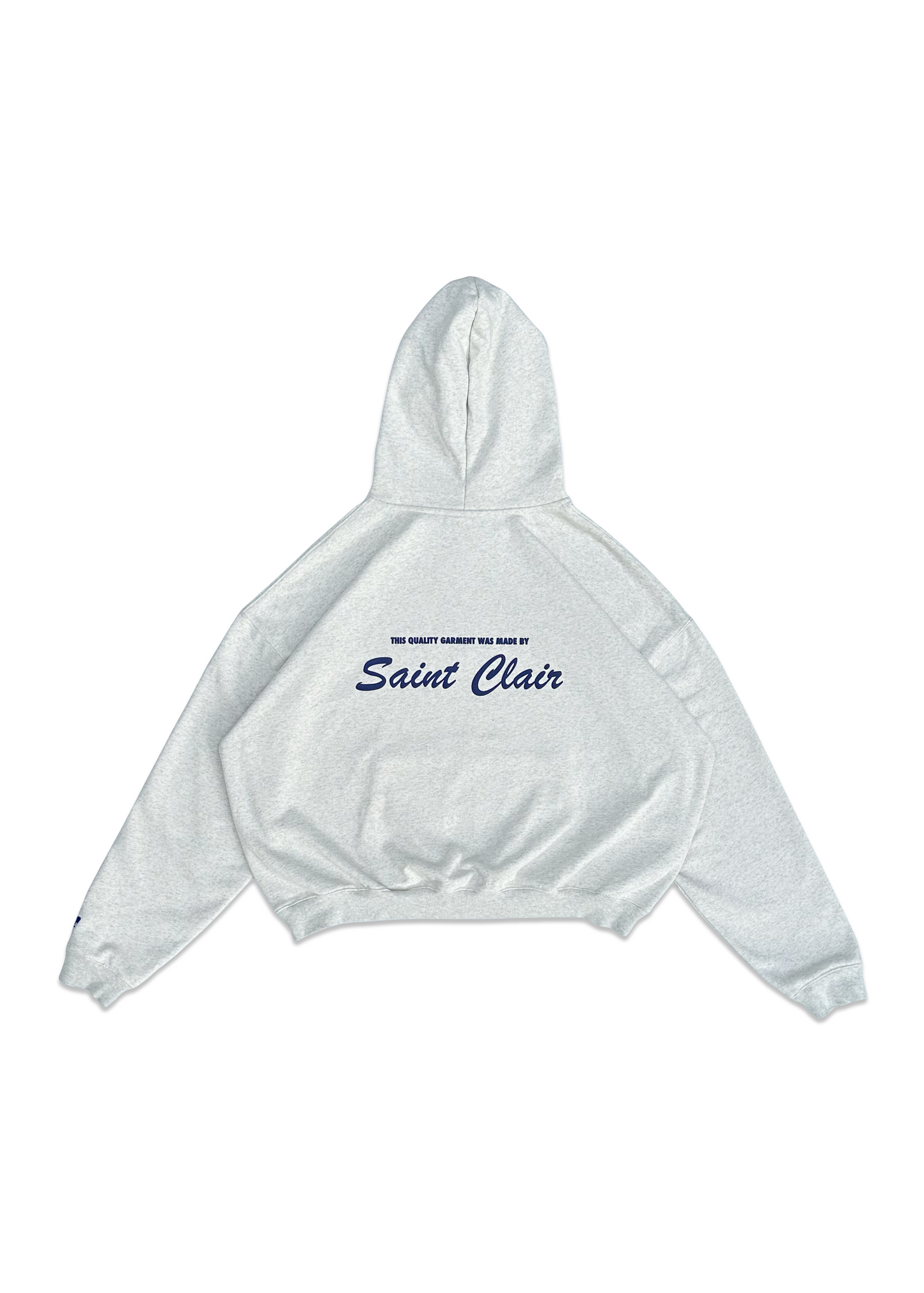 MADE BY SAINT CLAIR HOODIE - LIGHT GREY