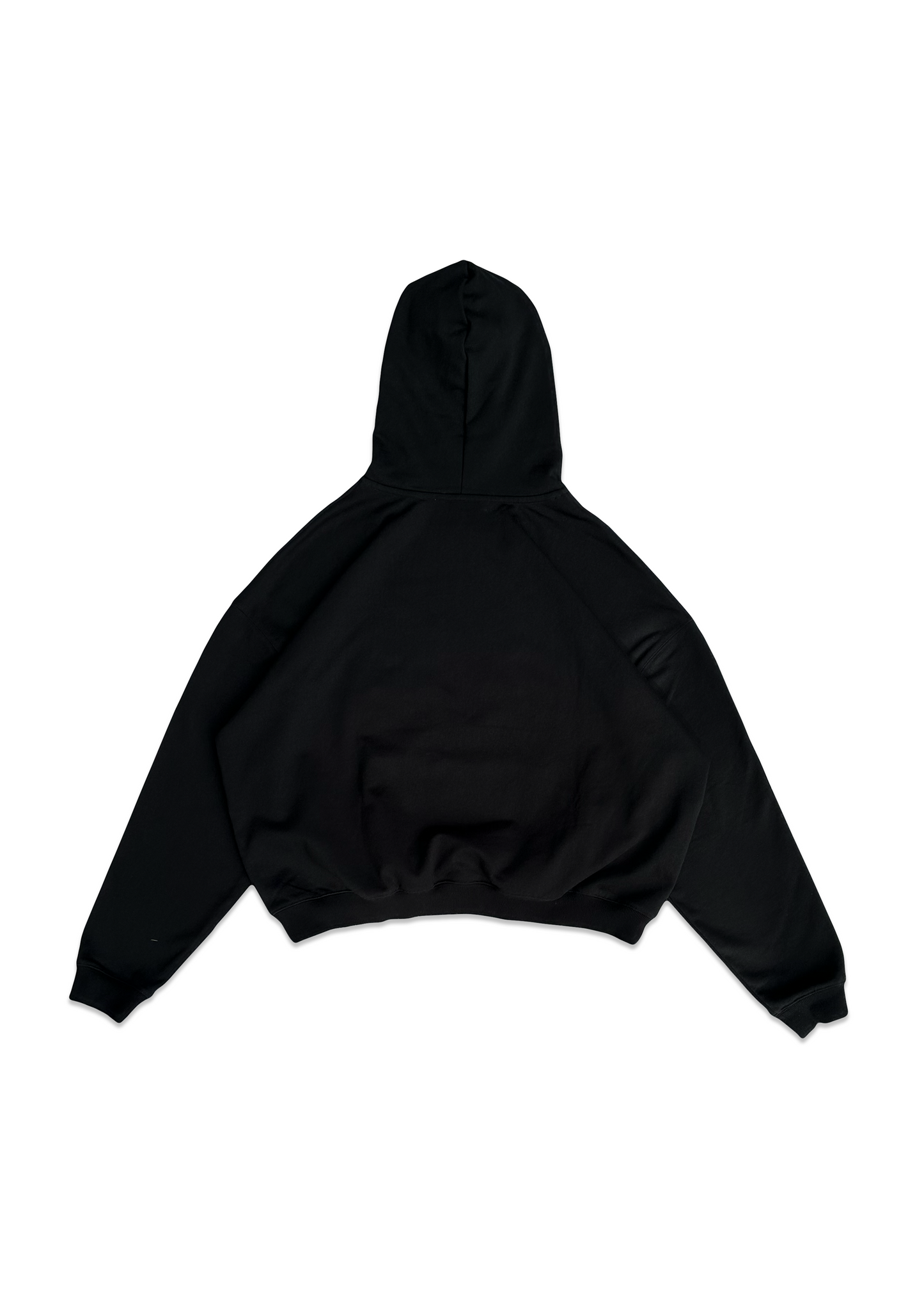 PATCHES HOODIE - BLACK