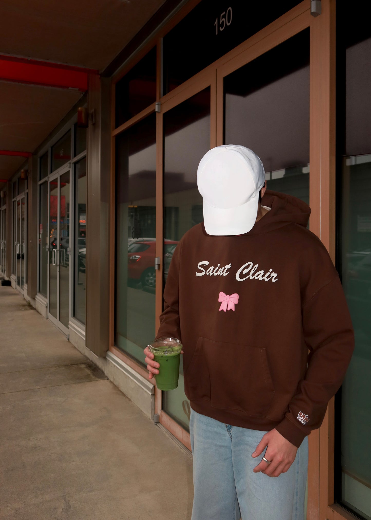 COQUETTE HOODIE - BROWN