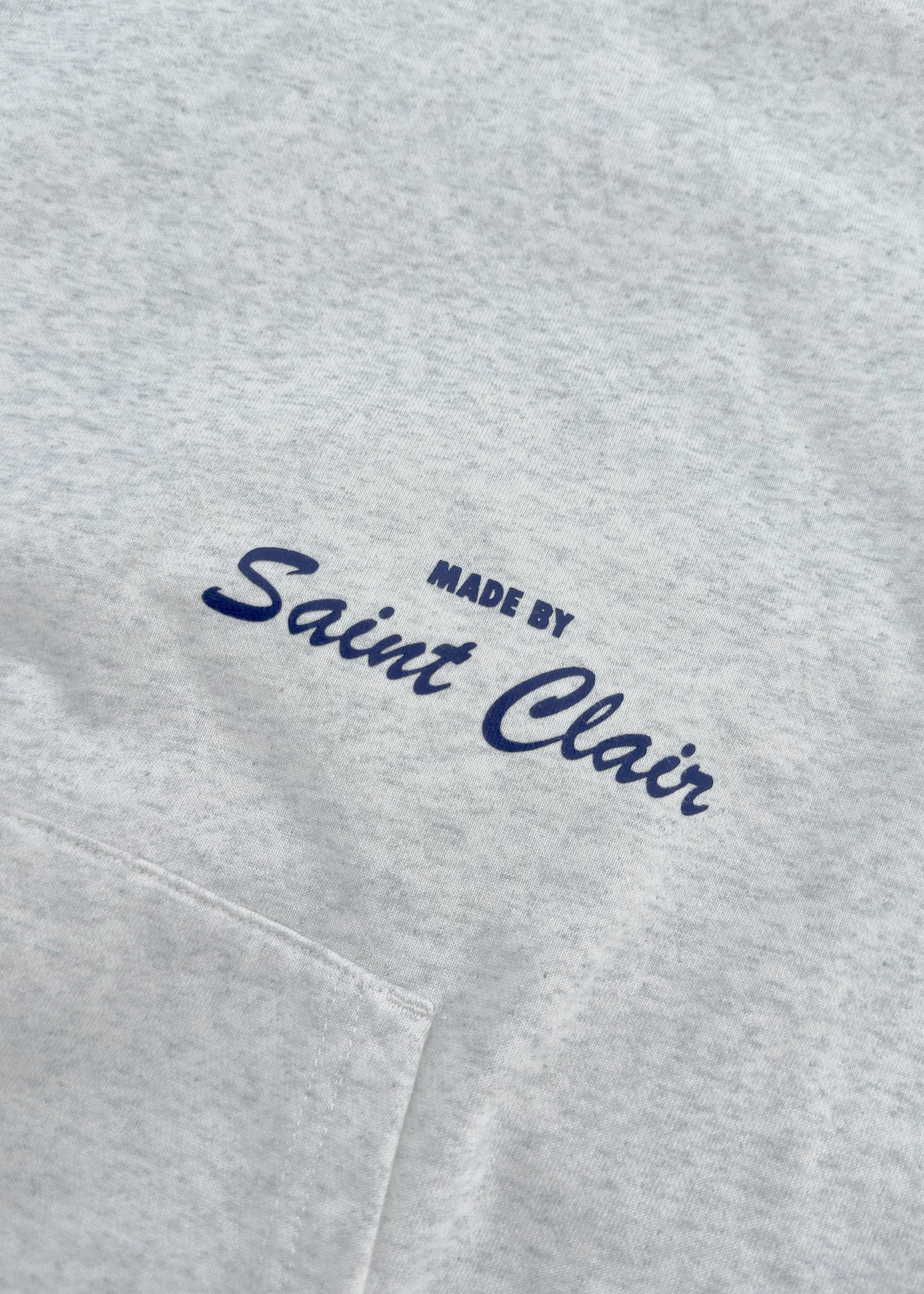 MADE BY SAINT CLAIR HOODIE - LIGHT GREY